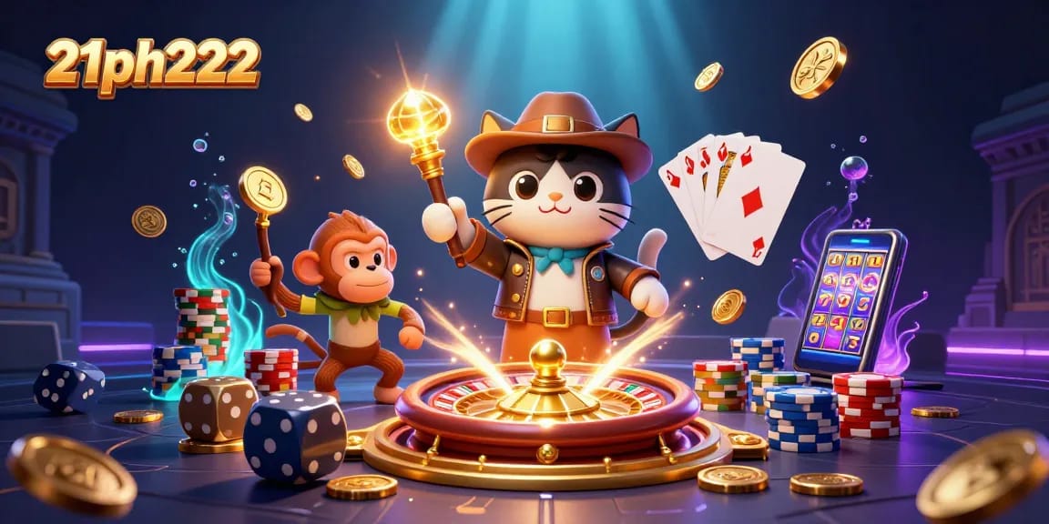 Spin the reels on 21ph222 as a cat explorer uncovers thrilling casino treasures