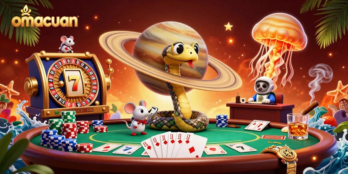 Menang dengan omacuan dalam permainan slot gacor, sambil merasakan keseruan taruhan di galaksi.