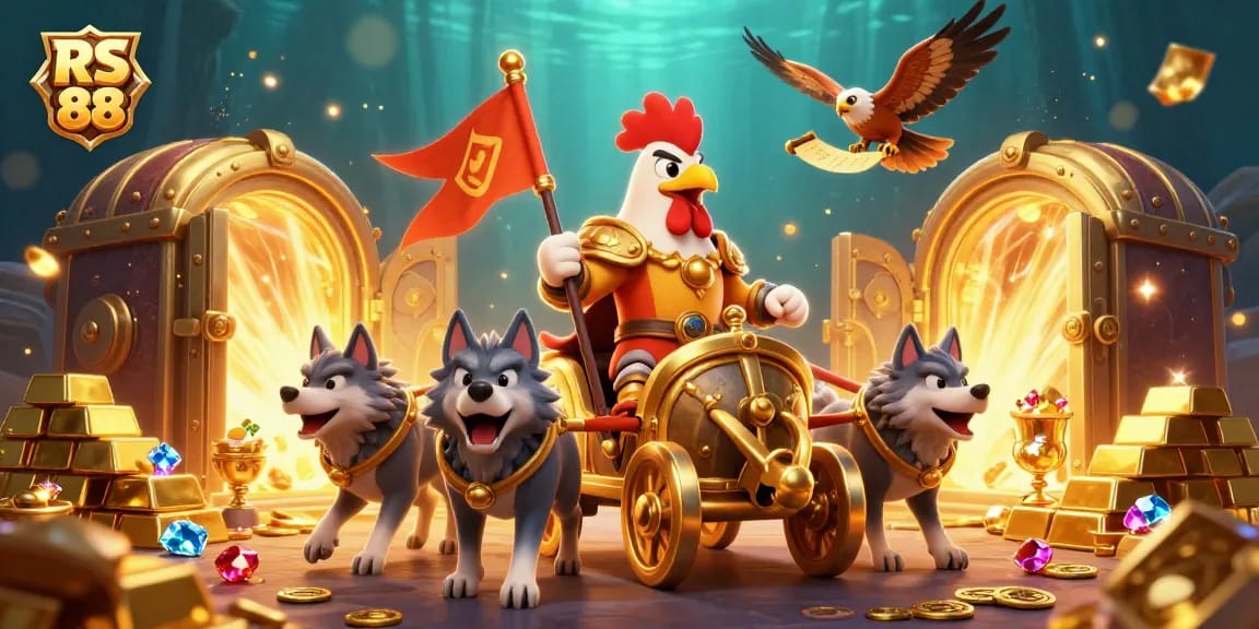 RS 88 players engaging with thrilling experiences in a vibrant, dynamic casino scene.