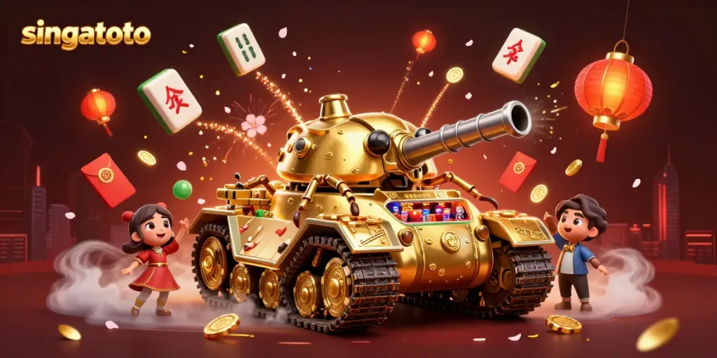 Experience thrilling gameplay with singatoto's spectacular casino scene featuring colorful elements.