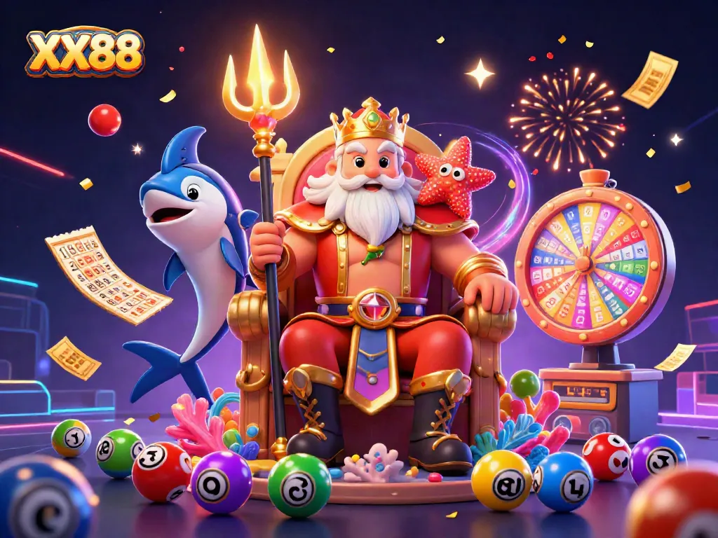 Engage in thrilling gameplay at XX88 with Neptune and dynamic lottery elements.