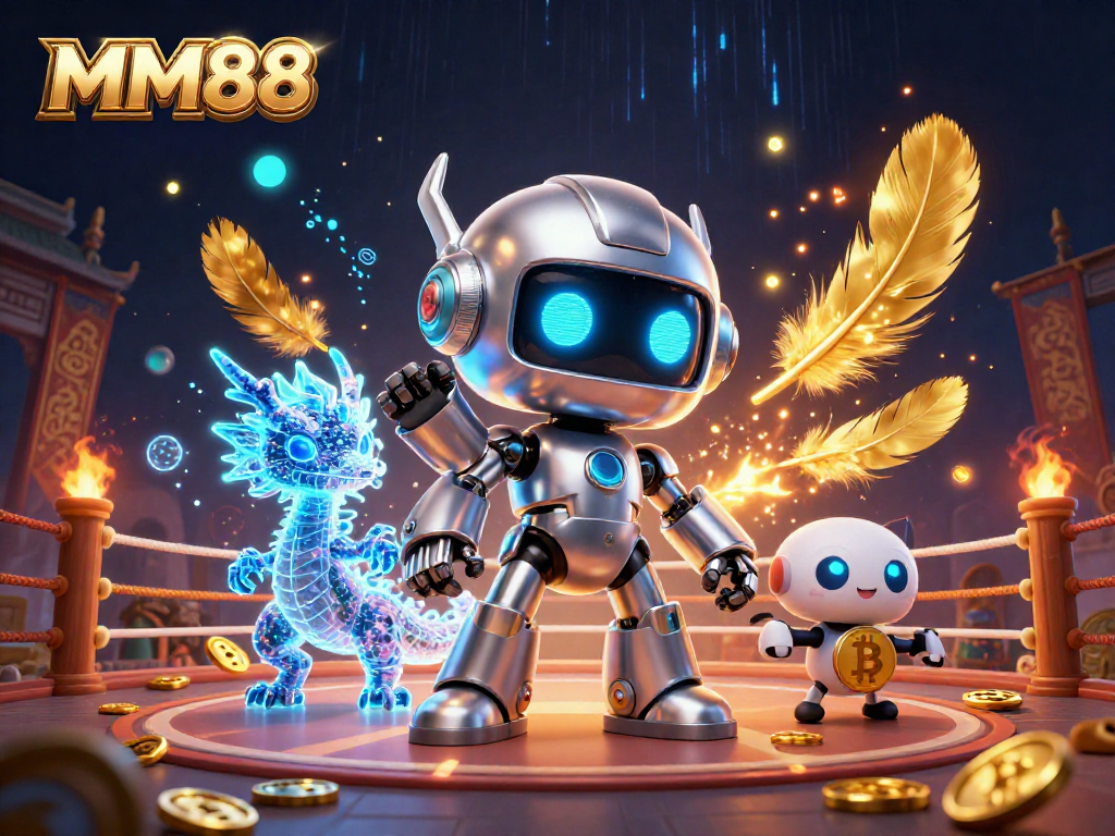Engage in thrilling MM88 cockfighting action with immersive graphics and dynamic elements.