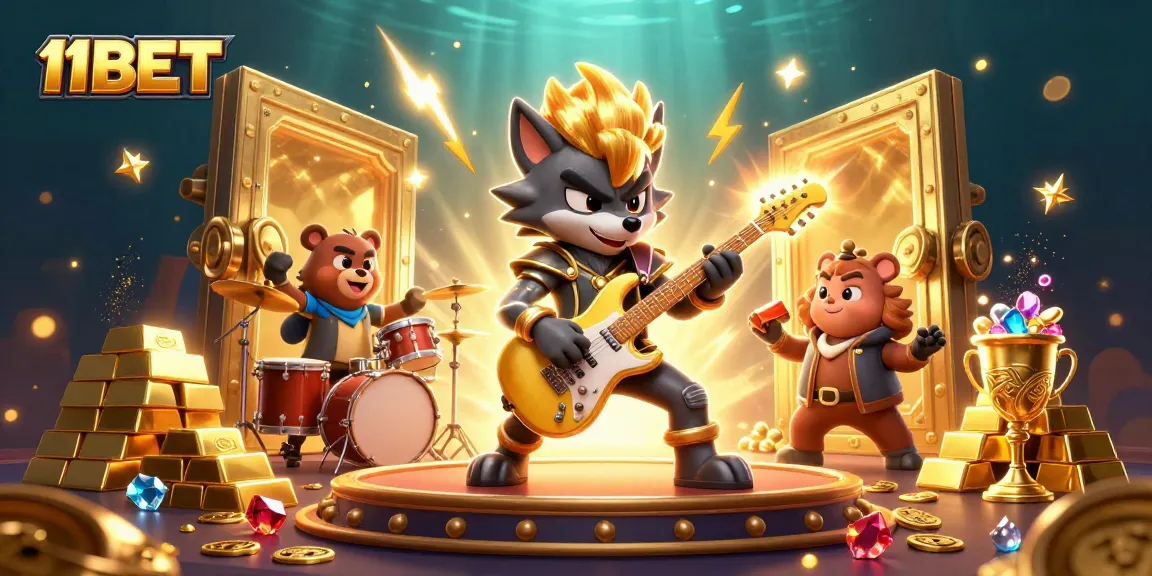 Join the vibrant 11BET casino scene with rock star action and treasure galore, perfect for high-stakes gamblers.