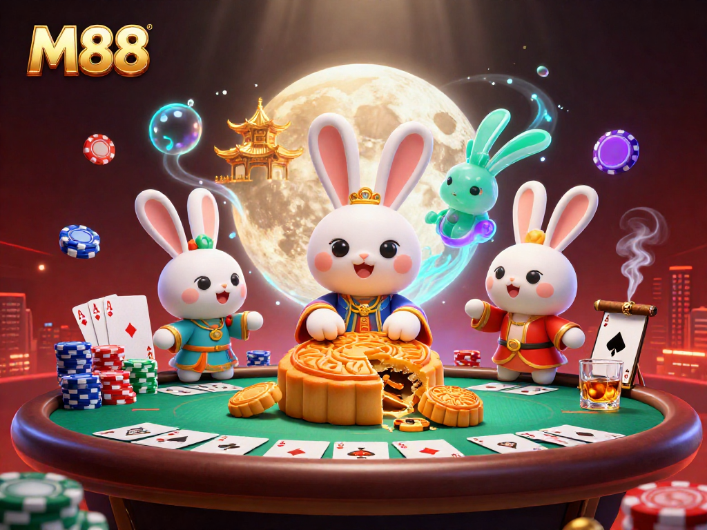 M88 mang đến trải nghiệm cá cược sôi động với hình ảnh đầy màu sắc từ trò chơi casino.