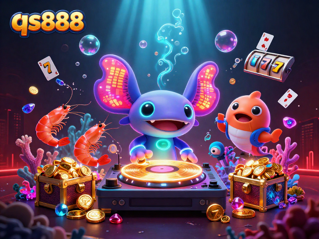 Experience top thrills at qs888 with a vibrant underwater DJ scene and dazzling slot games.