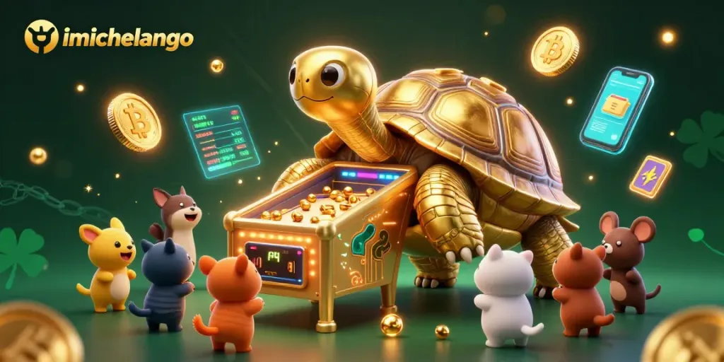 Engage in thrilling gaming at ilmichelangelo with golden tortoise pinball excitement.