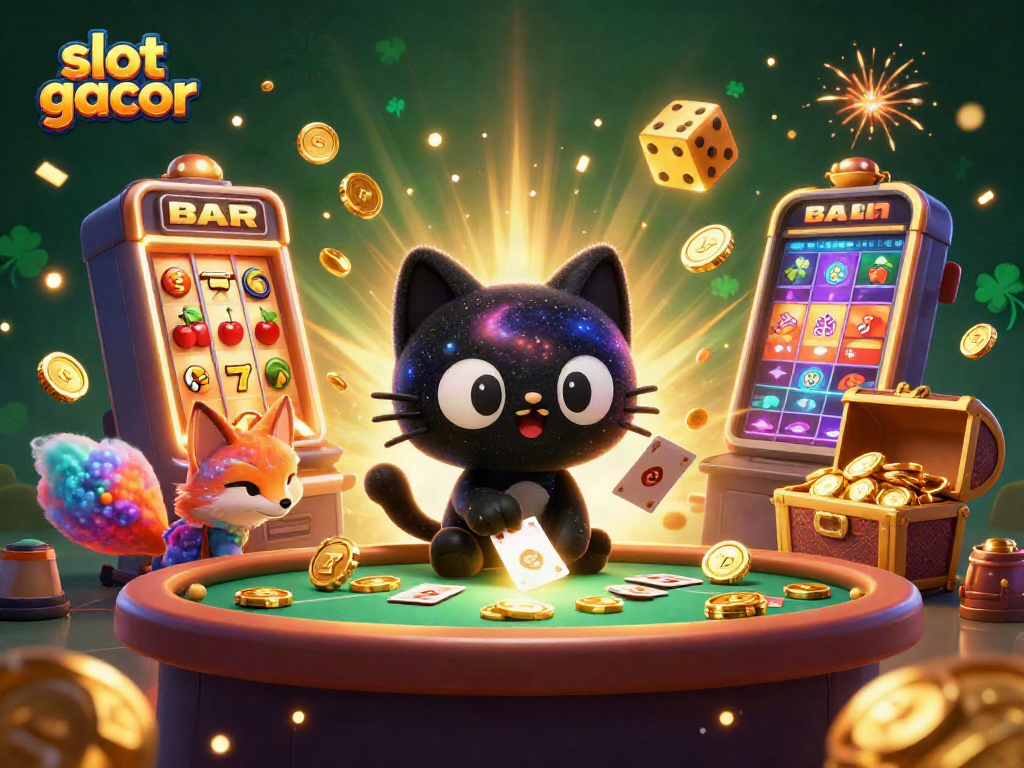 Engage with slot gacor games featuring vibrant characters and action-packed casino dynamics.