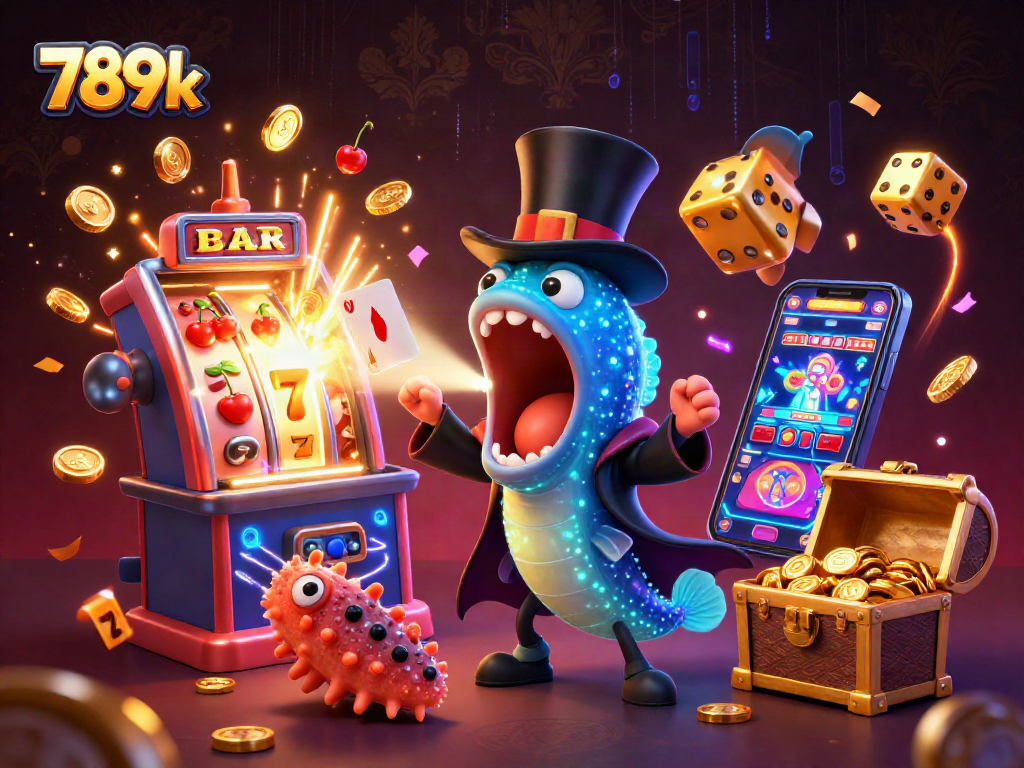789k showcases thrilling casino action featuring vibrant characters and exciting game elements.