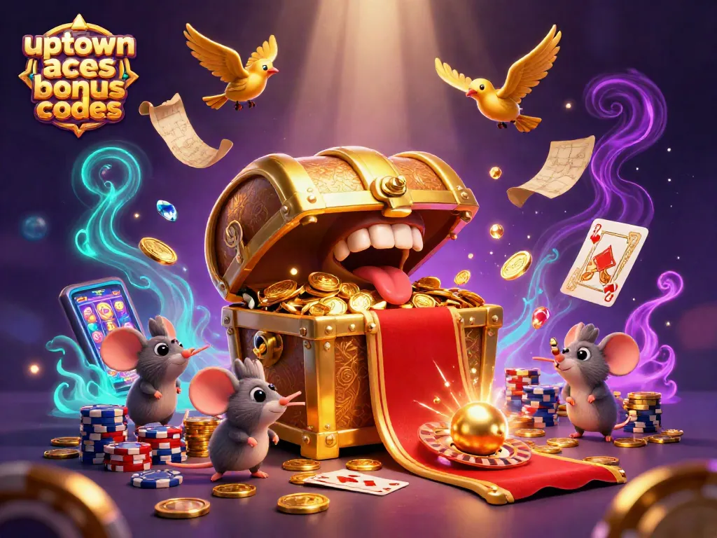 Uptown Aces Bonus Codes unlock exciting casino adventures with golden treasures and rich rewards.