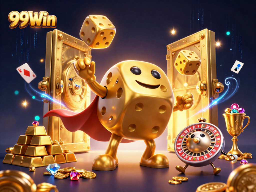 Experience thrilling wins at 99Win with vibrant casino action and golden fortunes!