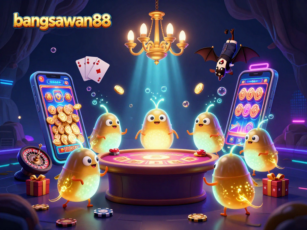Experience the bright excitement of bangsawan88 casino games with glowworms illuminating the scene.