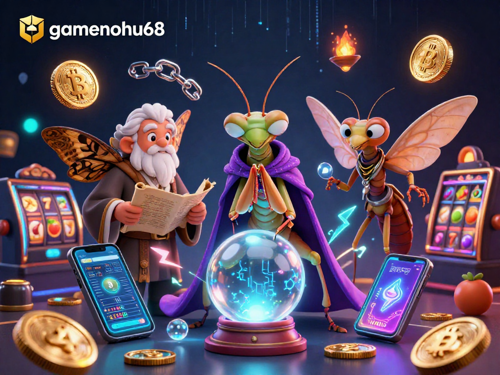 Engage with gamenohu68 for exciting crypto-themed casino adventures featuring vibrant characters and dynamic gaming elements.