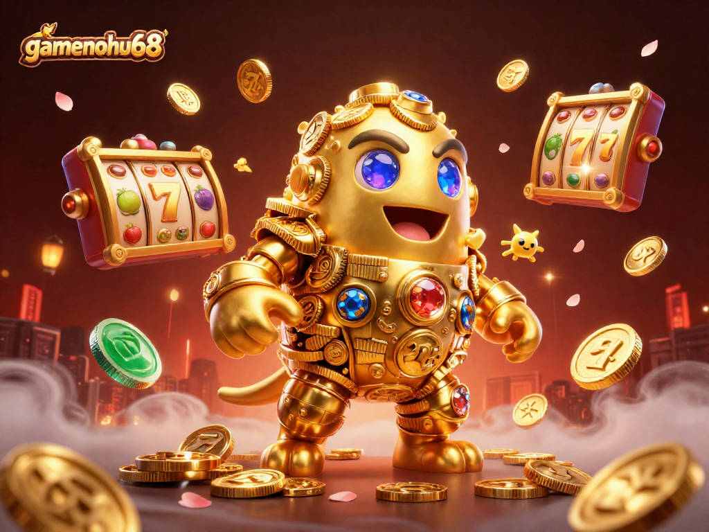 Engage with gamenohu68 and discover captivating slot reels featuring ancient golden golems!