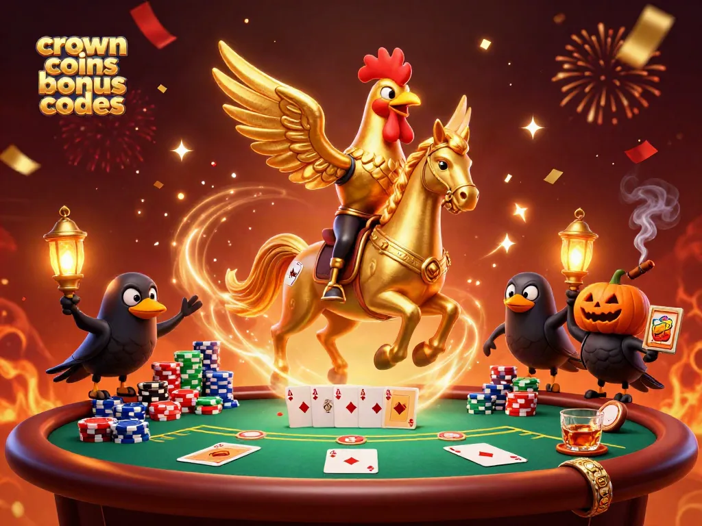 Engage with crown coins bonus codes in a vibrant casino scene filled with gaming excitement.