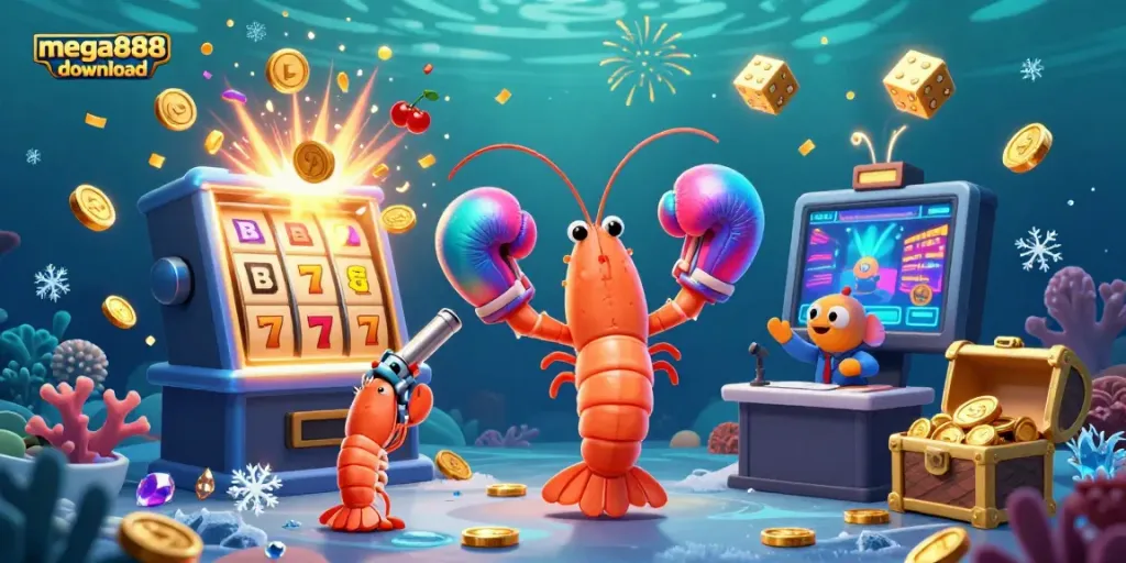 Experience thrilling gameplay with mega888 download featuring vibrant slot machines and dynamic characters.