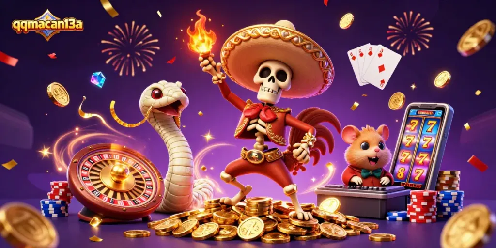 Experience thrilling jackpots at qqmacan13a with vibrant casino action and dynamic gaming elements.