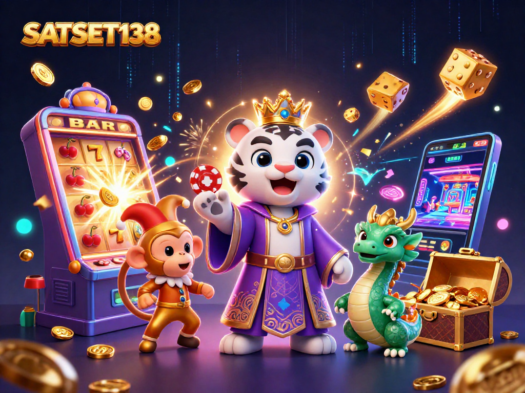 Menangkan jackpot besar di SATSET138 dengan mesin slot yang memukau dan karakter magis.