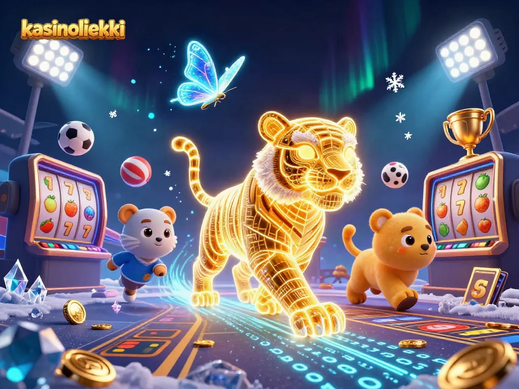 Kasinoliekki tarjoaa jännittäviä kasinoelämyksiä neon-valoilla ja urheilu teemoilla.
